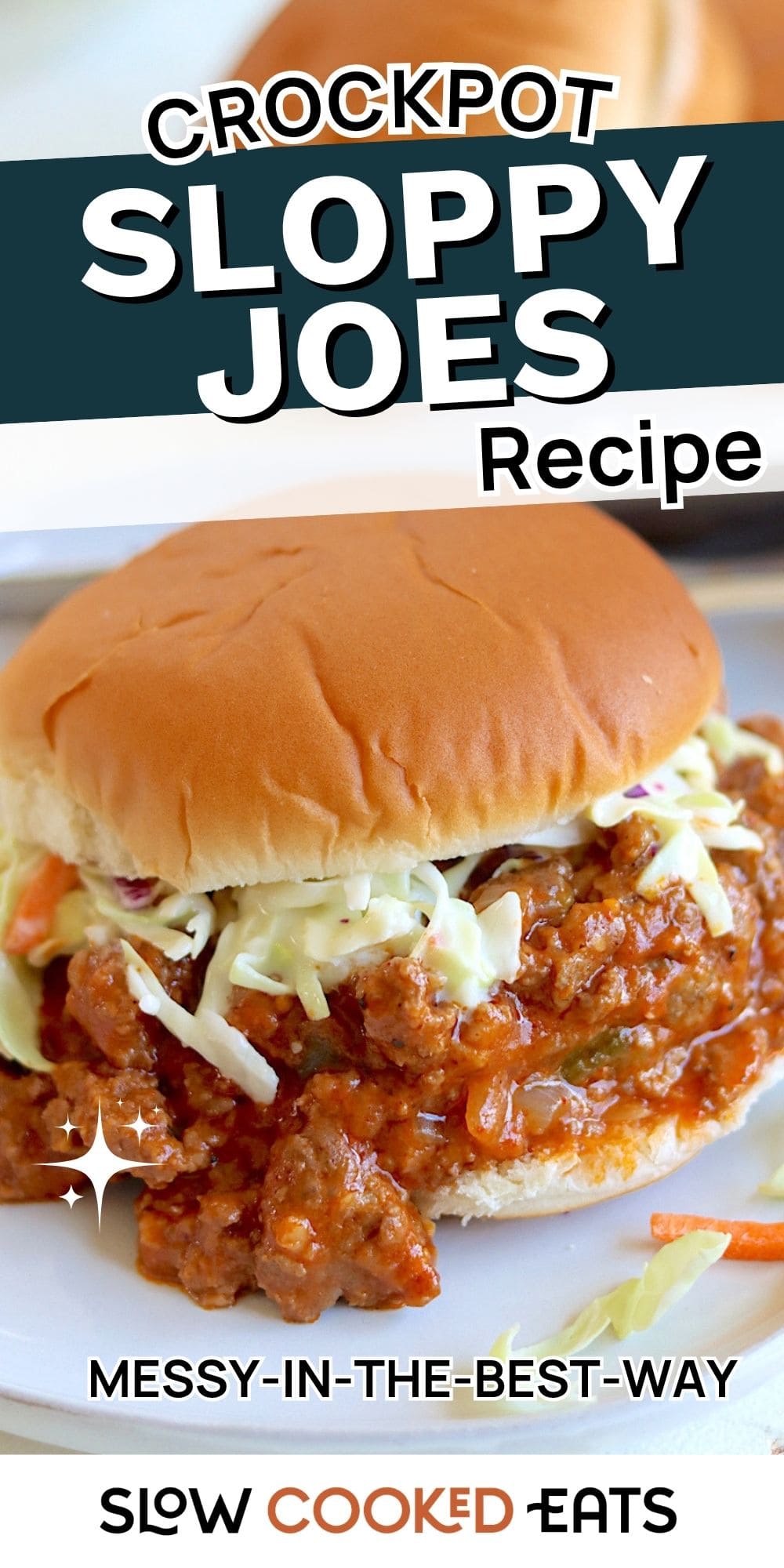 Tangy-Sweet Hearty crockpot sloppy joes recipe