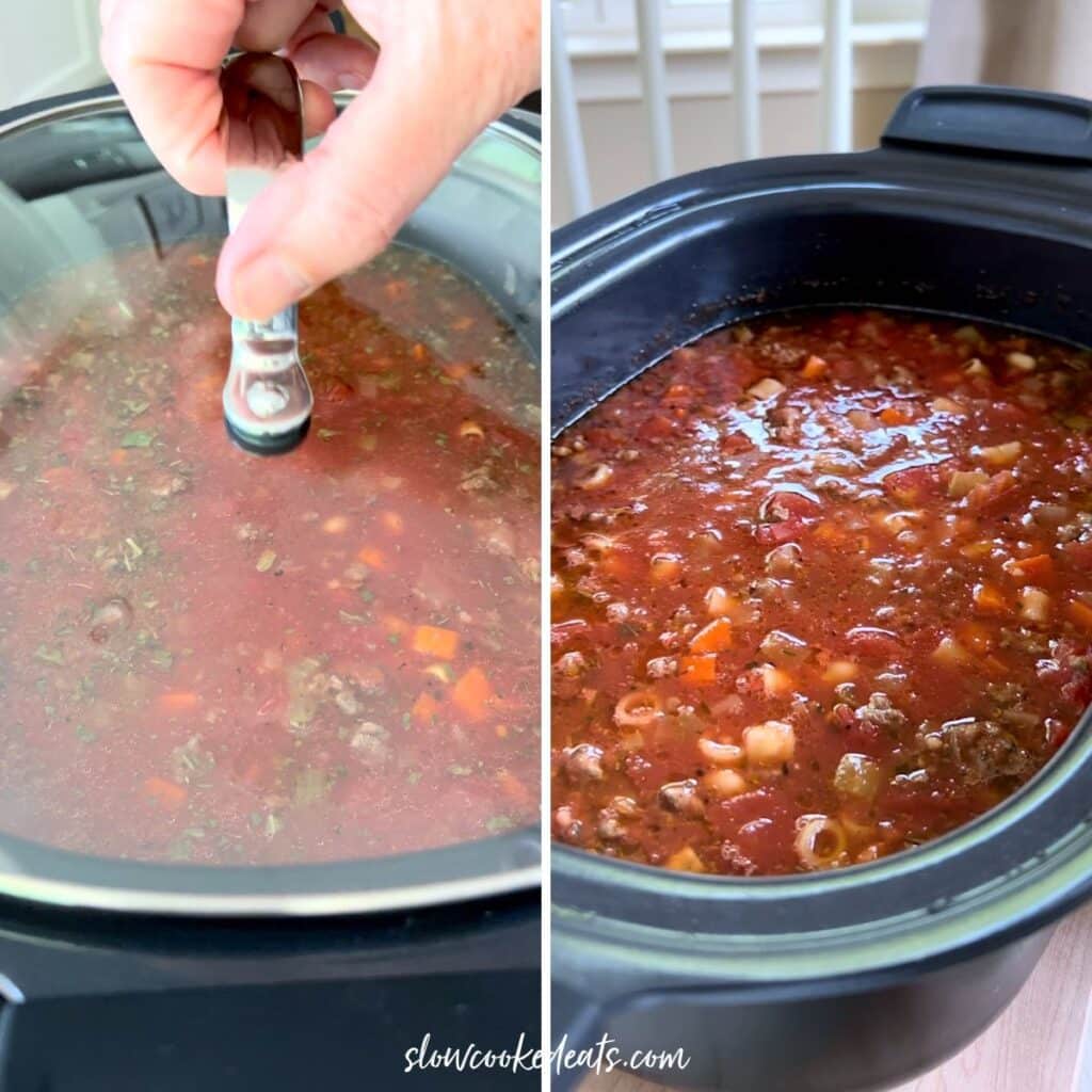 Copycat Olive Garden Pasta Fagioli Crock Pot Soup Recipe