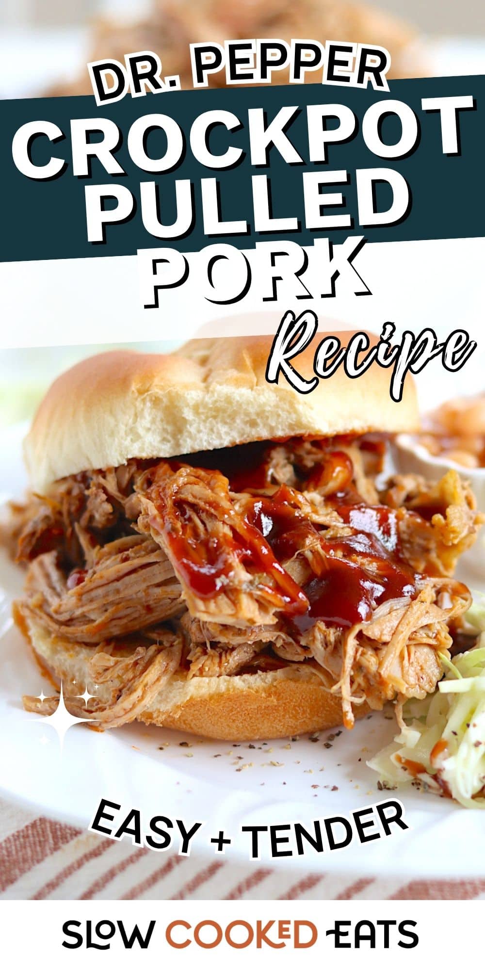Dr. Pepper Crockpot Pulled Pork Recipe That's Sweet Smoky and Succulent