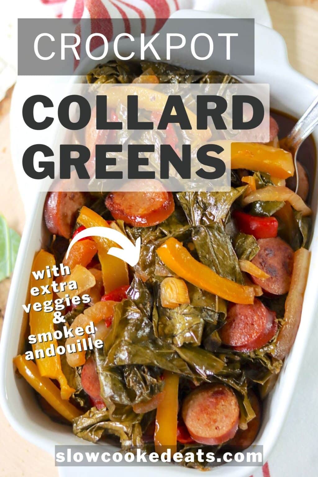 Best Slow Cooker Collard Greens Recipe Slow Cooked Eats