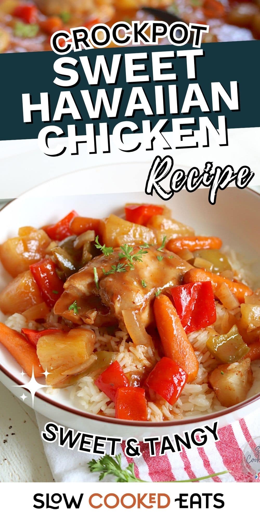 Sweet and Tangy Crockpot Sweet Hawaiian Chicken Recipe