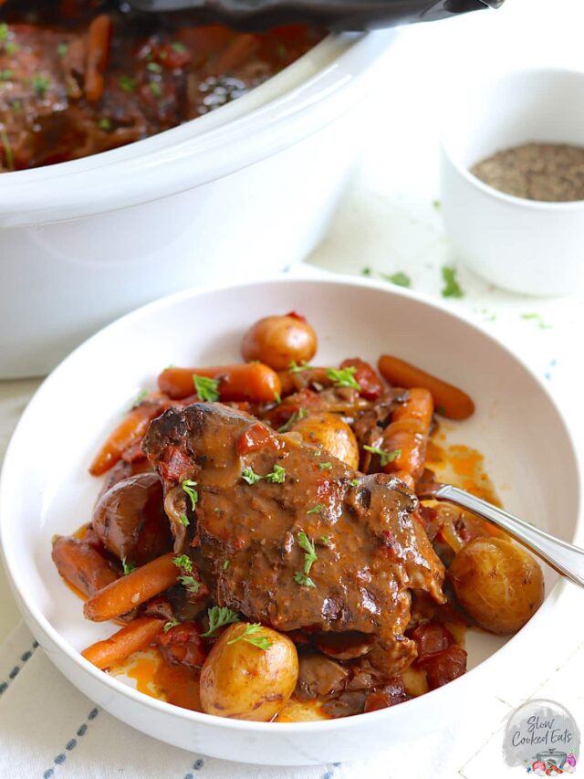 Fork Tender Crockpot Chuck Pot Roast | Slow Cooked Eats