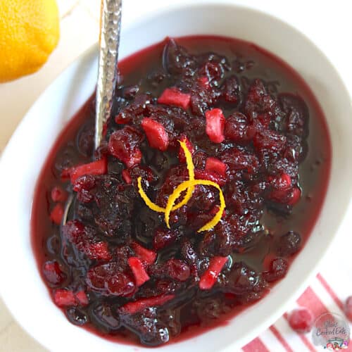 Best Slow Cooker Cranberry Sauce Recipe • Slow Cooked Eats
