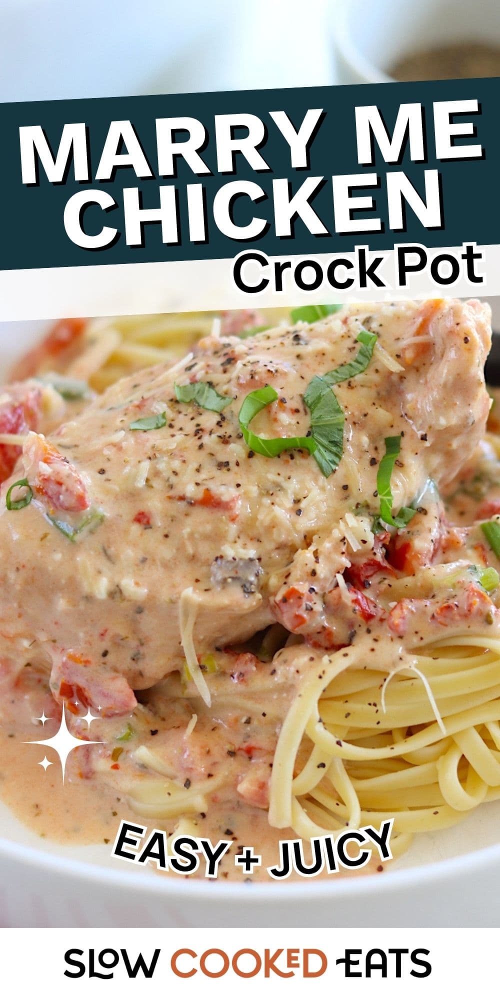 Creamy Romantic Marry Me Chicken Crock Pot